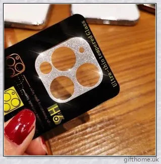 Premium camera lens protective film cover in clear colour, designed to shield camera lenses from scratches and damage.