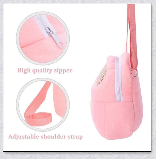 Soft, sponge-padded Rabbit Travel Carrier with breathable mesh top and adjustable shoulder strap for comfortable, hands-free transport of small pets.