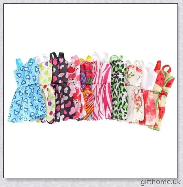 An assortment of 85 Barbie doll accessories including dresses, shoes, jewellery, and other fashion items