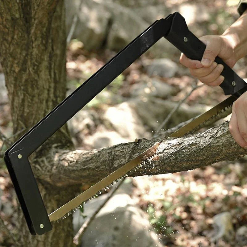 Long Blade Hand Saw with 21-inch folding saw blade made from high-quality manganese steel