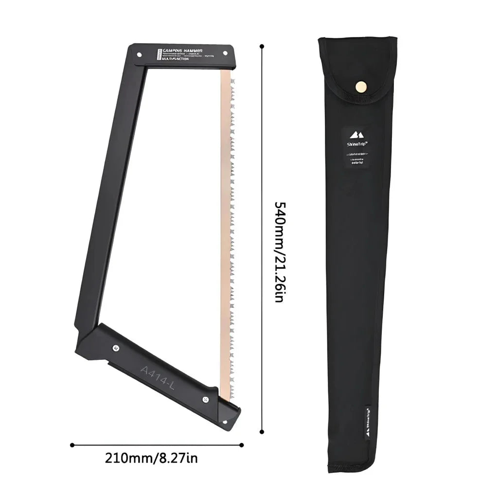 Long Blade Hand Saw with 21-inch folding saw blade made from high-quality manganese steel