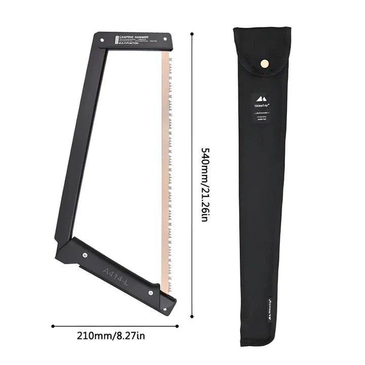 Long Blade Hand Saw with 21-inch folding saw blade made from high-quality manganese steel