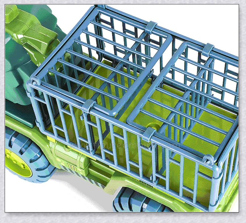 Rexcavator oversized dinosaur toy truck with realistic dinosaur figures and an impressive carrier