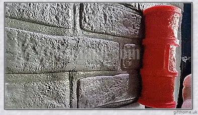 Brick Pattern Paint Roller - Effortlessly transform walls and surfaces with this decorative tool