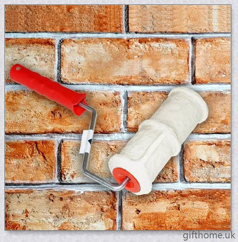 GiftHome UK Brick Pattern Paint Roller