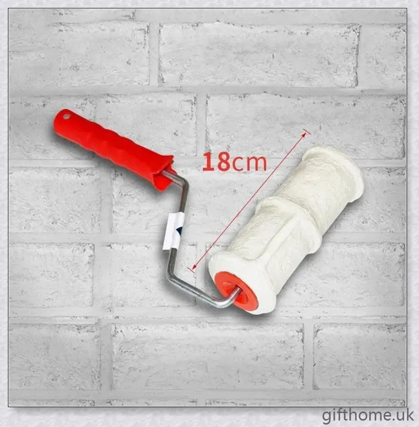 Brick Pattern Paint Roller - Effortlessly transform walls and surfaces with this decorative tool