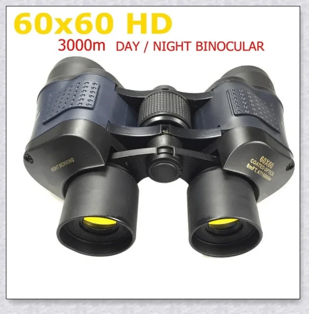 Military-Grade Night Vision Binoculars Goggles with 60x magnification and advanced anti-fog, waterproof features