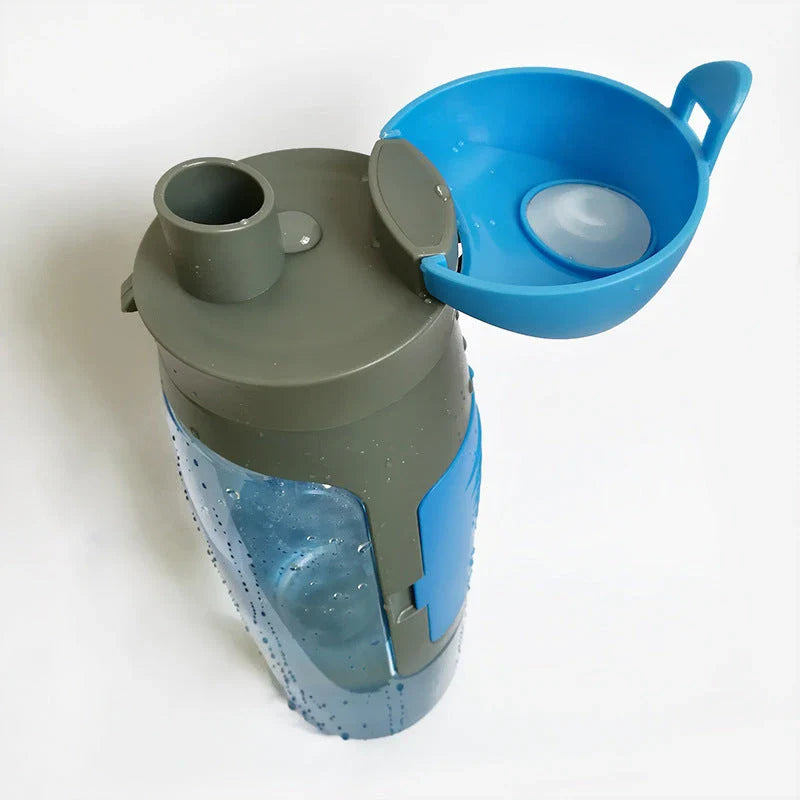 Secure Stash Water Bottle with hidden compartment for storing valuables, perfect for commuting, travel, and outdoor activities