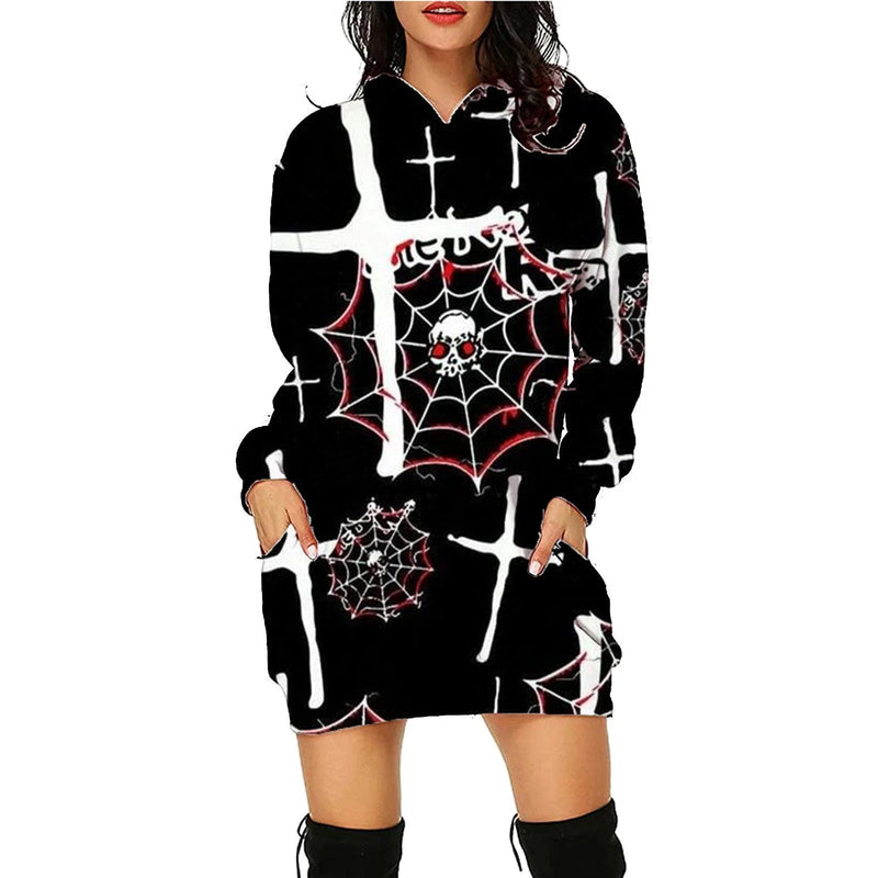 GiftHome Spooktacular Halloween Hoodie with Pockets
