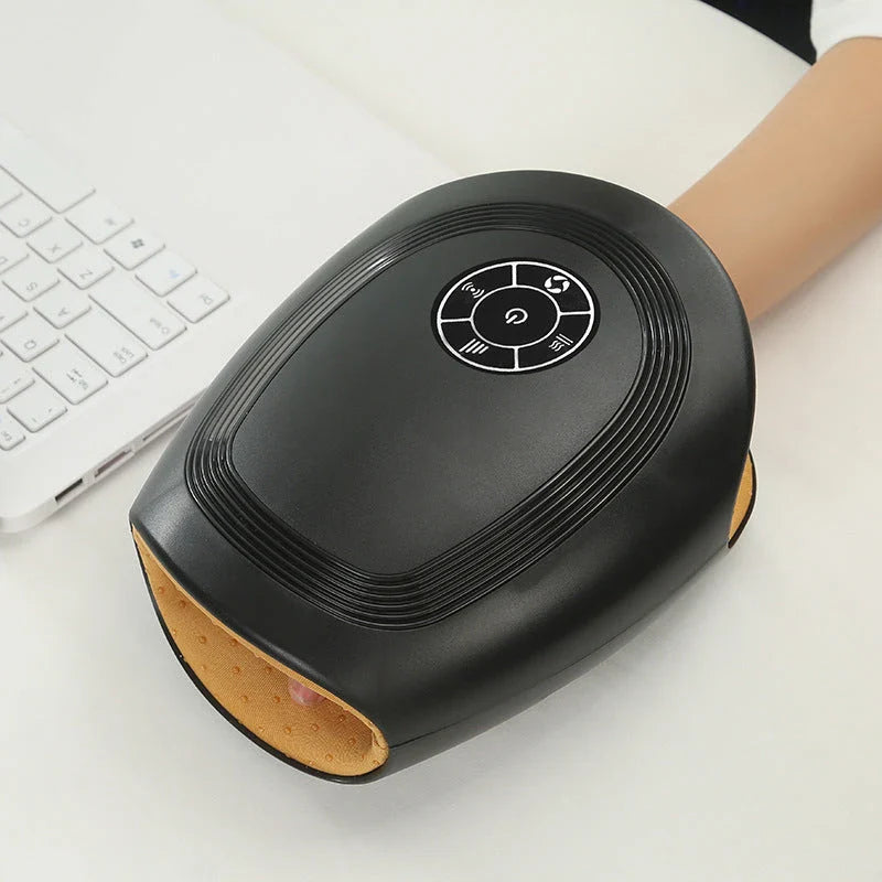 Luxurious 3D Wave Electric Airbag Hand Massager with Heating Function for Soothing Hand Relief and Relaxation