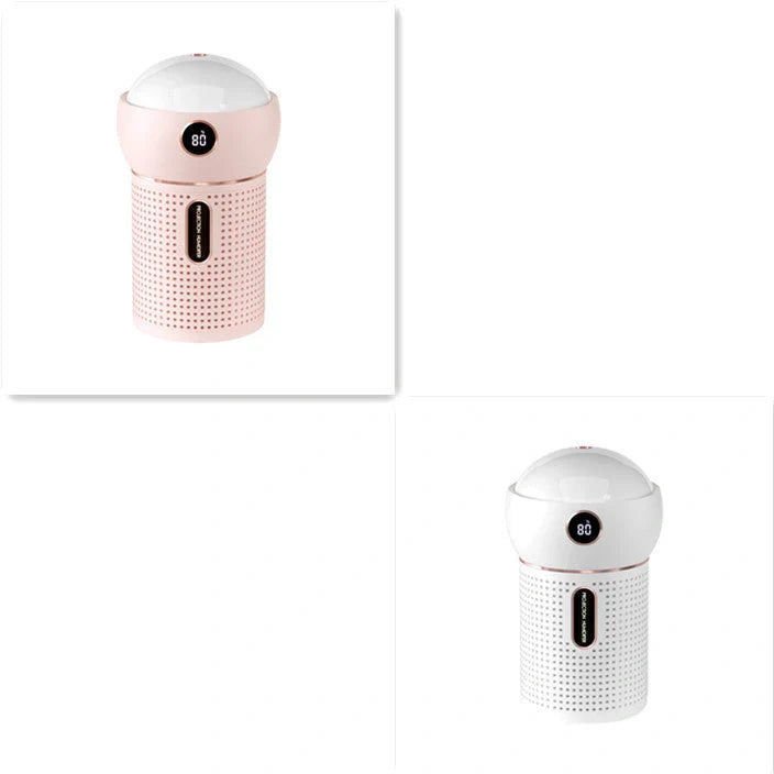 Compact projector humidifier with night light feature for student dormitories