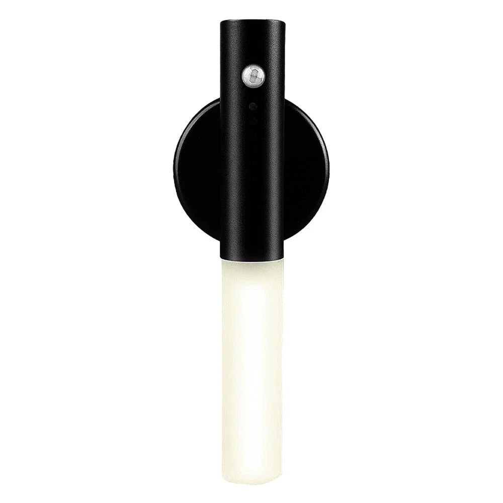 Cordless Magnetic LED Night Light with Motion Sensor for Hallways, Porches, and Cabinets