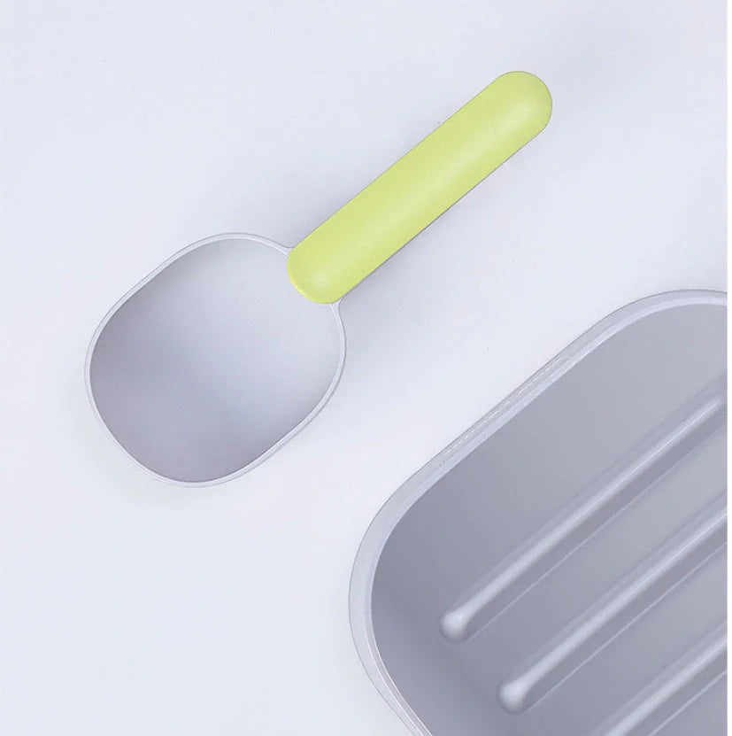 ABS pet food spoon for cats and dogs, 20cm in length, durable and lightweight