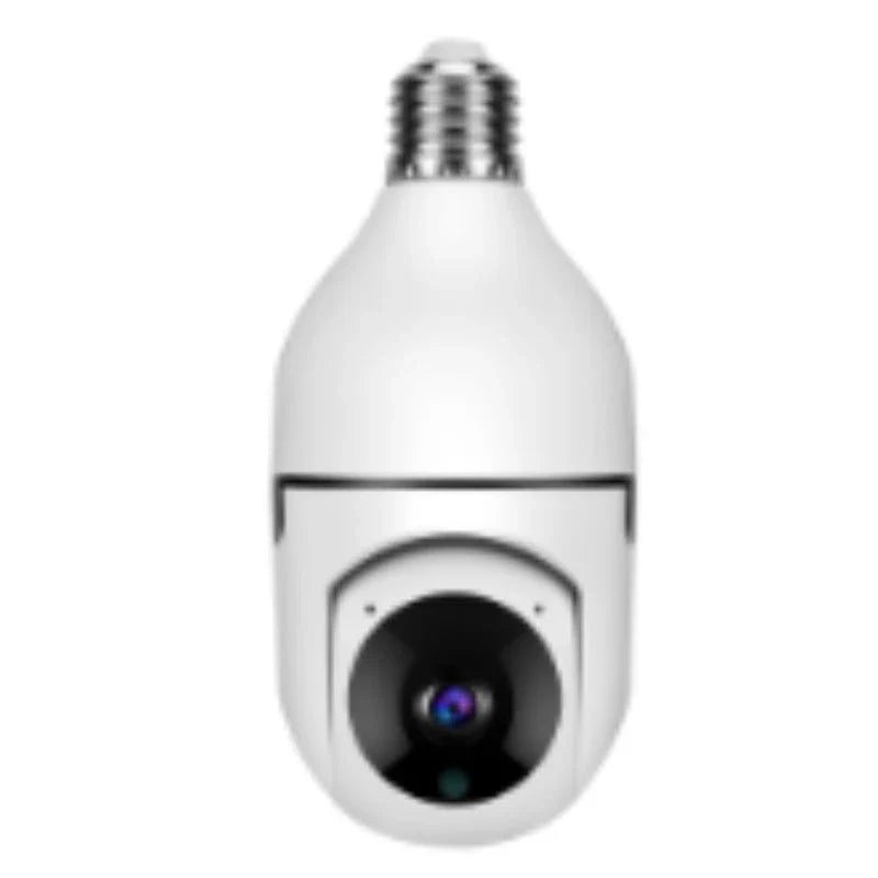 Smart 1080P Wi-Fi Bulb Camera with 4X Zoom, Smooth Pan and Tilt, Automatic Motion Tracking, and Night Vision