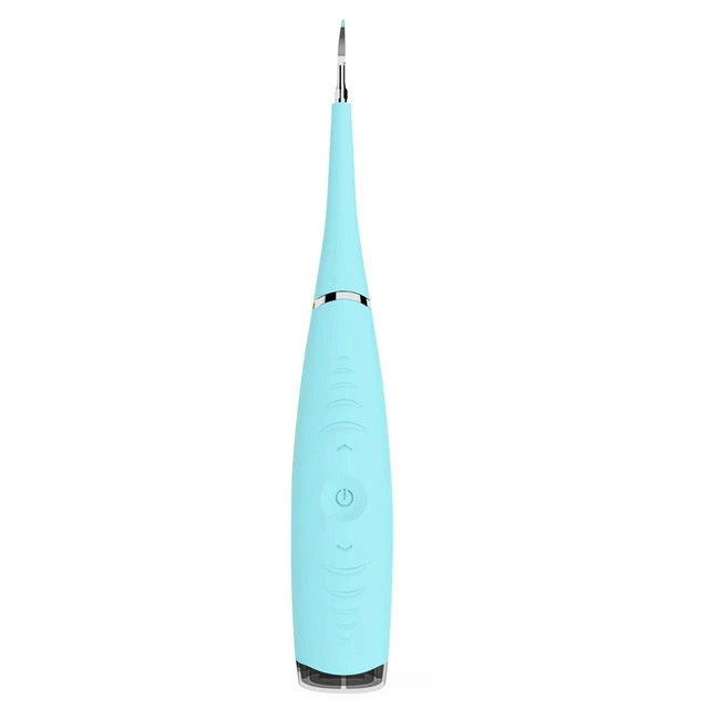 Waterproof Electric Toothbrush Cleaner with Vibrating Head, Silica Gel and ABS Materials, Ergonomic Handle for Effective Plaque and Tartar Removal