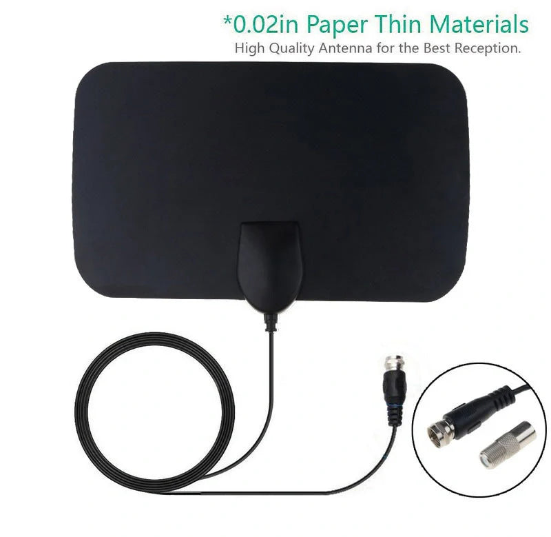 Compact Mini HDTV Indoor Antenna for crystal-clear digital TV reception