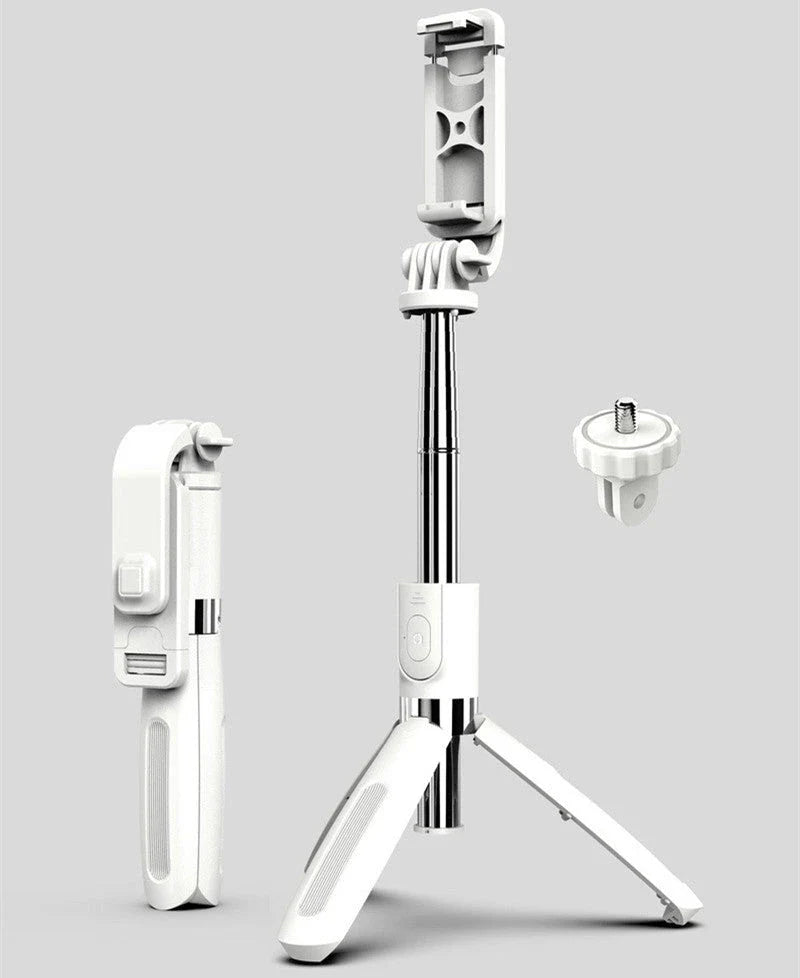 Versatile Bluetooth Selfie Stick for iPhone with Tripod Stand - Capture Professional-Looking Selfies Every Time