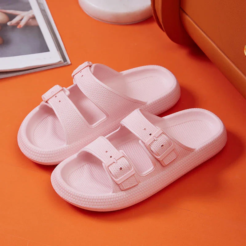Stylish and comfortable platform slippers for women featuring a variety of vibrant color options