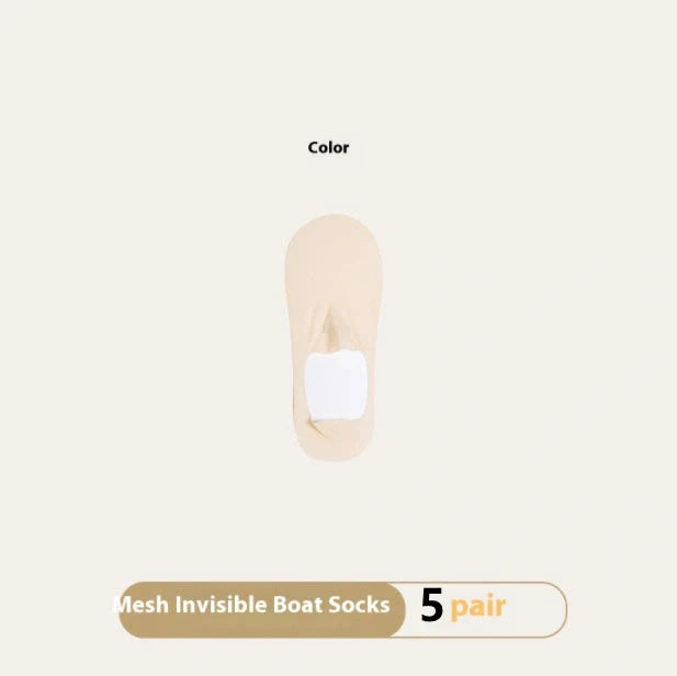 Premium cotton invisible summer socks in a variety of colours and packaging options