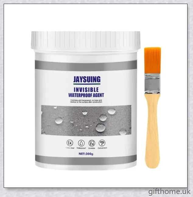300g transparent waterproof adhesive for sealing cracks and preventing leaks on exterior walls, bathroom floors, and more