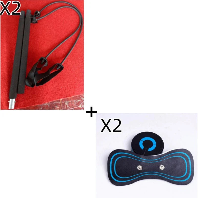 Compact rechargeable electric massager for relieving neck and shoulder tension