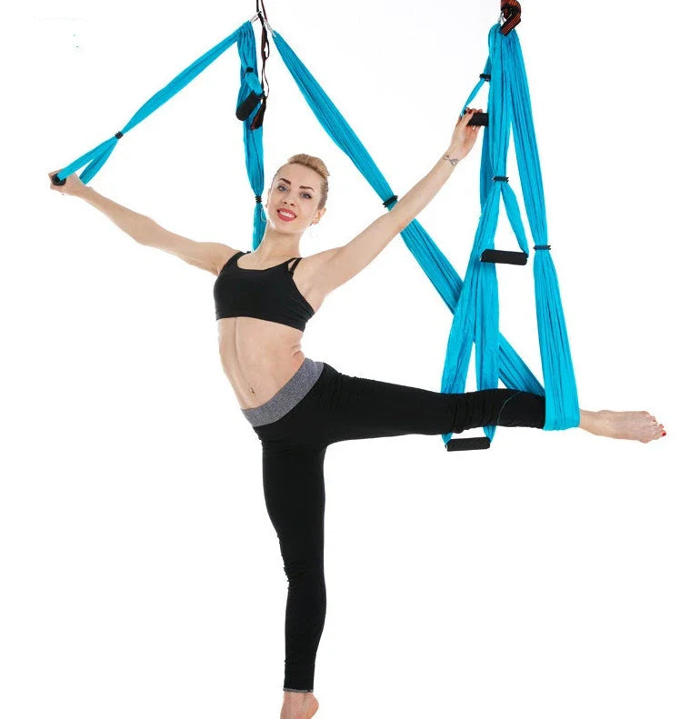 Premium Anti-Gravity Yoga Hammock for Aerial Dance and Fitness - Smooth Rotation, High-Strength Nylon Fabric, Versatile Design