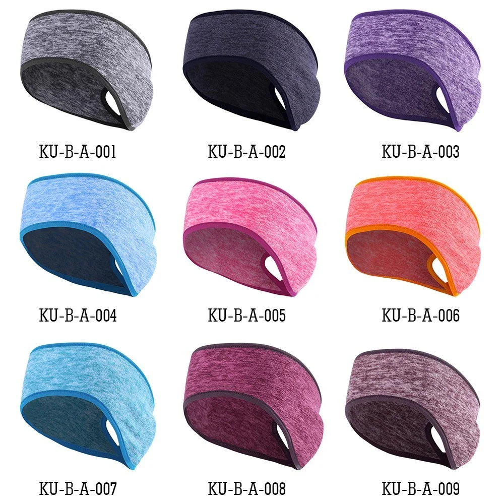Premium windproof earmuffs with breathable fabric, moisture-wicking technology, and durable construction for cold weather running and sports