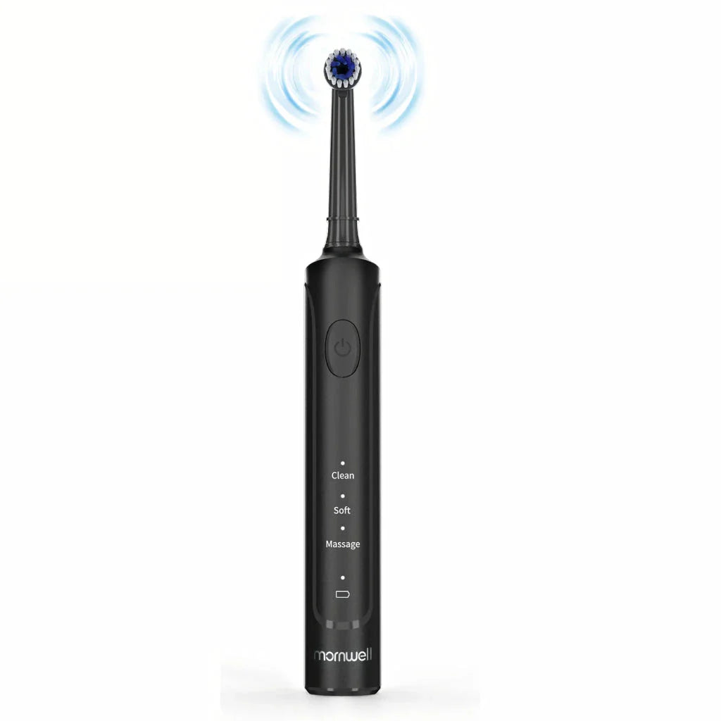 Advanced Electric Sonic Toothbrush with USB Charging and 8 Replacement Heads for Deep Cleaning, Whitening, and Gum Massage