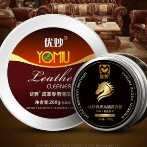 A leather car seat repair kit with various colour options to restore and protect damaged or worn leather surfaces in vehicles.