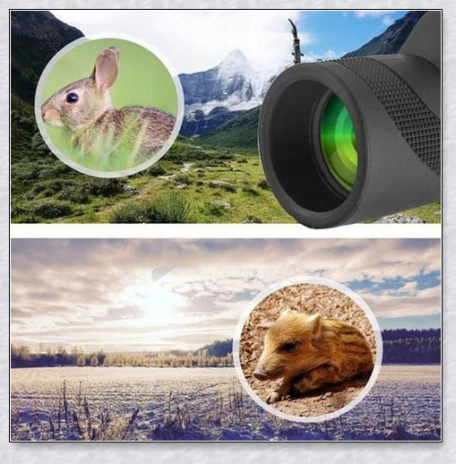 Starscope Monocular - High Power 4K Monocular with Mobile Holder and Tripod for Outdoor Adventures