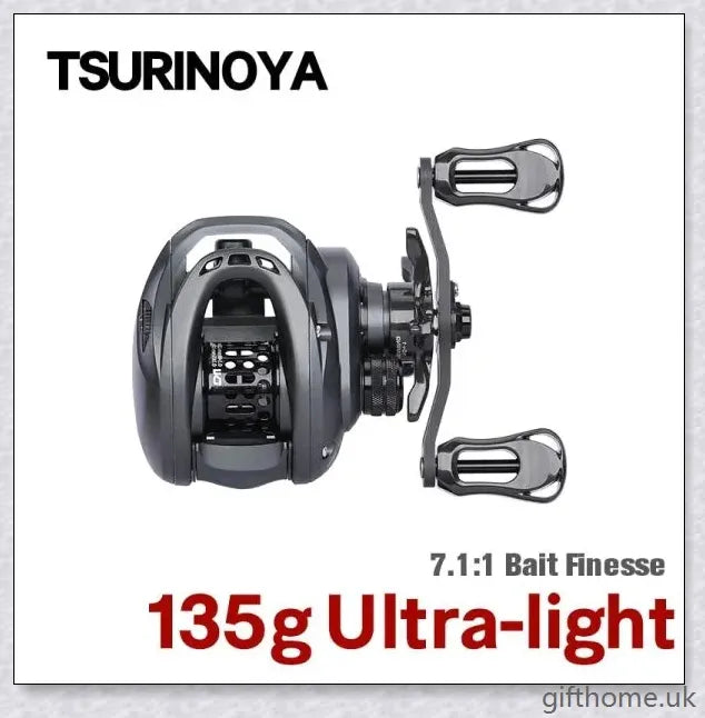 Lightweight, high-performance baitcasting reel with advanced features for precise control and long-distance casting
