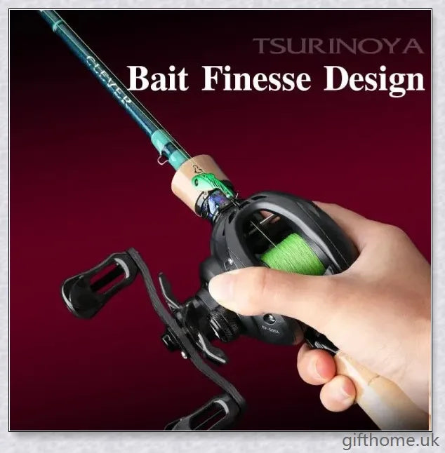 Lightweight, high-performance baitcasting reel with advanced features for precise control and long-distance casting