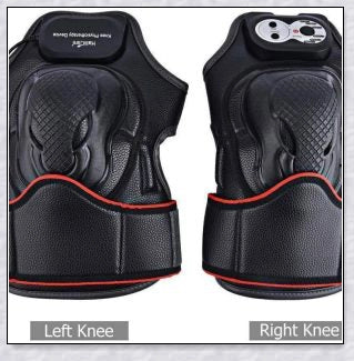 Magnetic Knee Massager with adjustable temperature, timer, and vibration settings for soothing pain relief