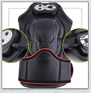 Magnetic Knee Massager with adjustable temperature, timer, and vibration settings for soothing pain relief