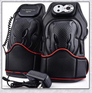 Magnetic Knee Massager with adjustable temperature, timer, and vibration settings for soothing pain relief