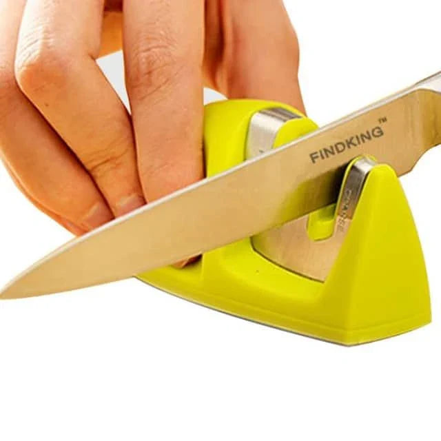 High-Quality Universal Eco-Friendly Stainless Steel Knife Sharpener with Durable Construction and Ergonomic Design