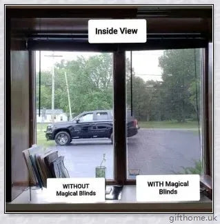 1 Way Vision Horizontal Blinds for Exterior Use - Enhance Privacy, Block UV Rays, and Improve Energy Efficiency