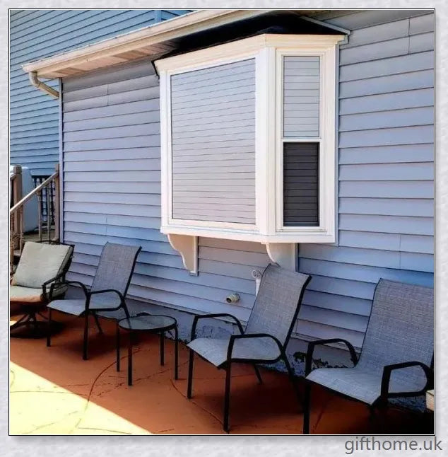 1 Way Vision Horizontal Blinds for Exterior Use - Enhance Privacy, Block UV Rays, and Improve Energy Efficiency