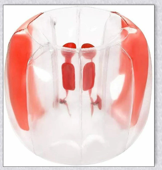 Inflatable bubble bumper ball for backyard, park, or amusement centre fun