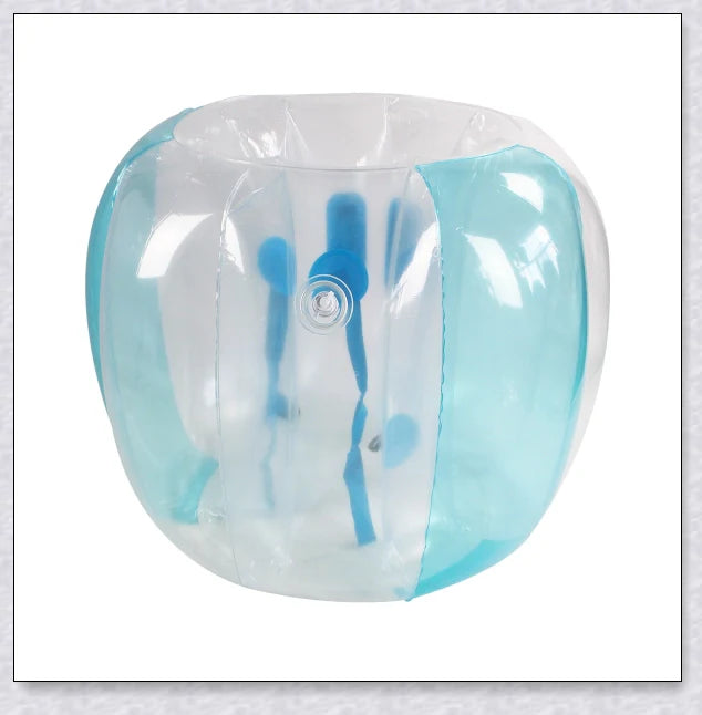 Inflatable bubble bumper ball for backyard, park, or amusement centre fun