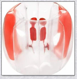 Inflatable bubble bumper ball for backyard, park, or amusement centre fun