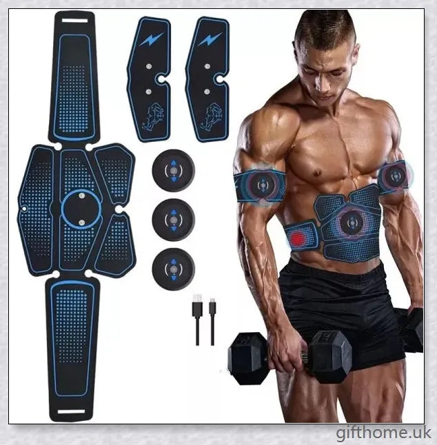 Abdominal Muscle Training Equipment with EMS Technology for Effortless Core Strengthening