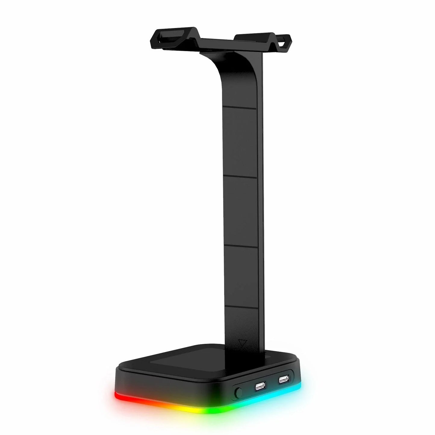 KAFRI RGB Headphone Stand with Power Strip and USB Charging Ports