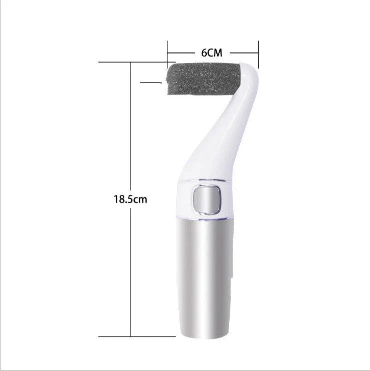 Premium Electric Foot Grinder with Interchangeable Rollers for Callus Removal and Nail Care