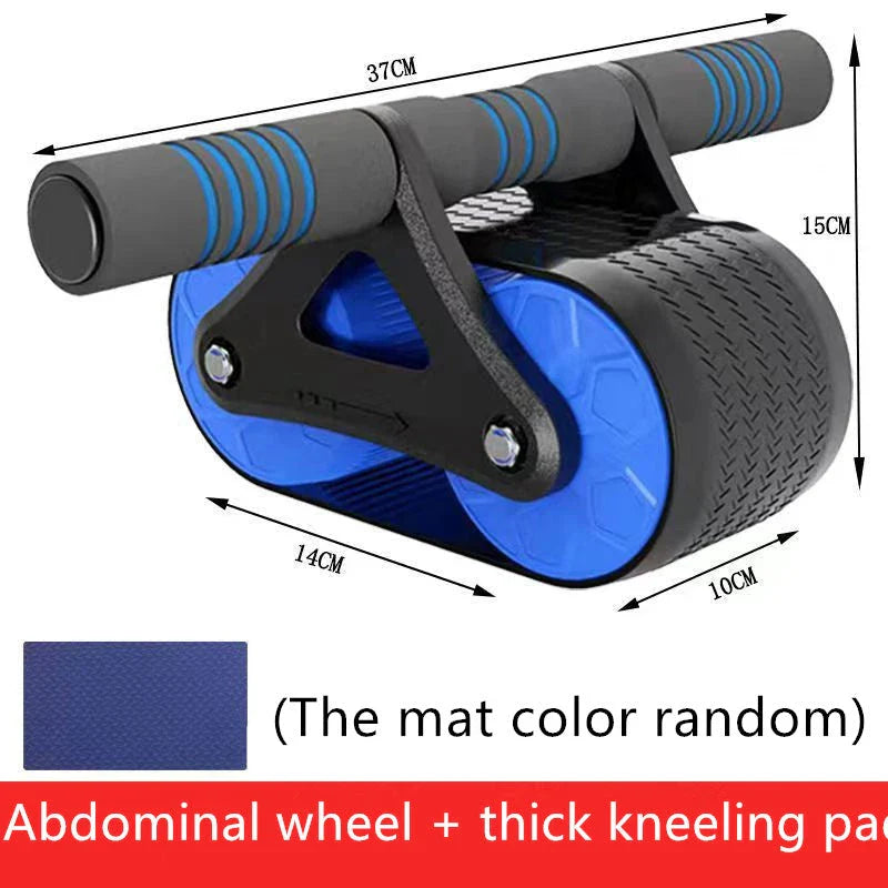 Premium Dual-Wheel Abdominal Roller for Intense Core and Arm Workouts - Durable Construction, Comfortable Grip, Suitable for All Fitness Levels