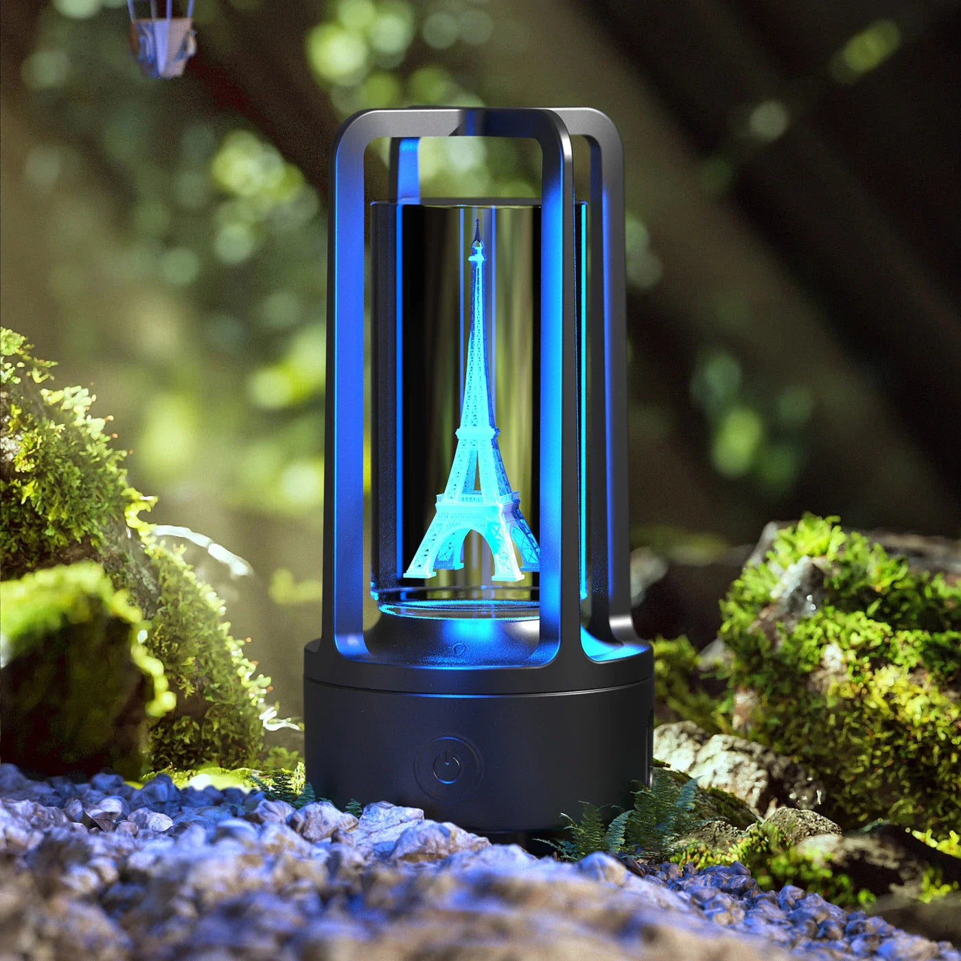 Elegant 2-in-1 Bluetooth speaker lamp with touch control, available in various color and design options