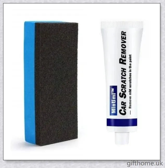 Car Scratch Repair Polish Wax with buffer pad for removing scratches and restoring car's shine