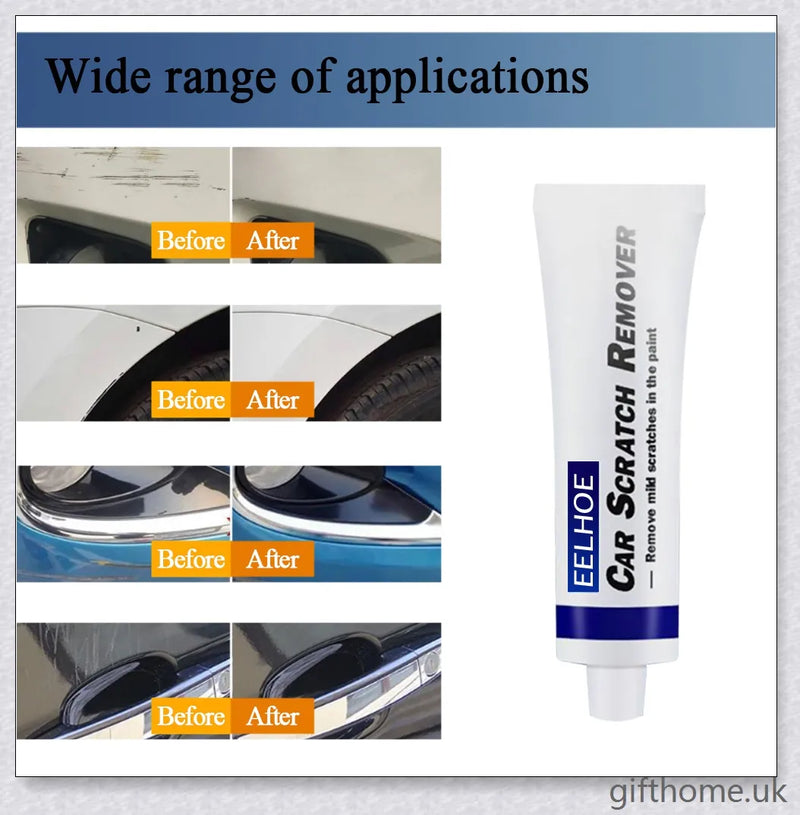 GiftHome UK Car Scratch Repair Polish Wax Anti Scratch Cream