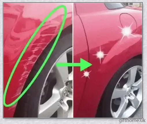 Car Scratch Repair Polish Wax with buffer pad for removing scratches and restoring car's shine