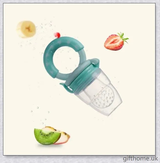 Baby Fruit and Vegetable Auxiliary Food Feeder Pacifier - a premium silicone feeding accessory that allows infants to safely explore healthy flavours while soothing their gums